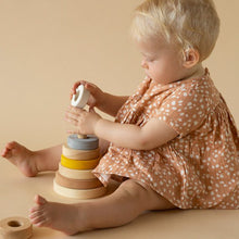 Load image into Gallery viewer, Raduga Grez - Sand Stacking Tower - Baby Fox Baby Boutique
