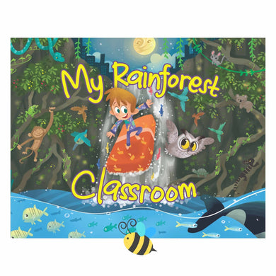 My Rainforest Classroom - a kids book about nature and animals - Baby Fox 