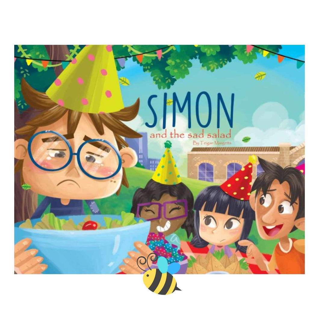 Simon and The Sad Salad - a kids book about bullying and disadvantage - Baby Fox 